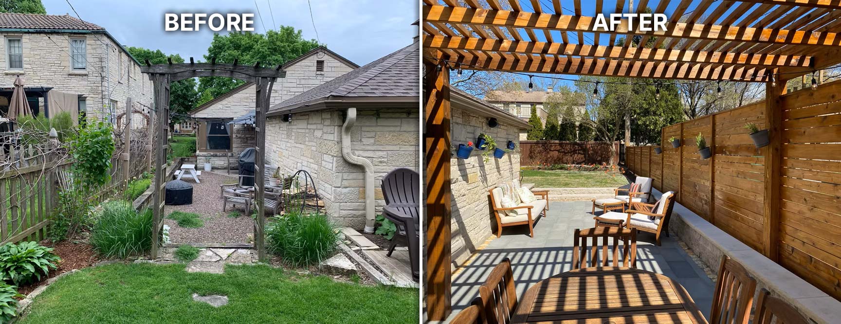 Hardscape Renovation/Fence/Pergola Project